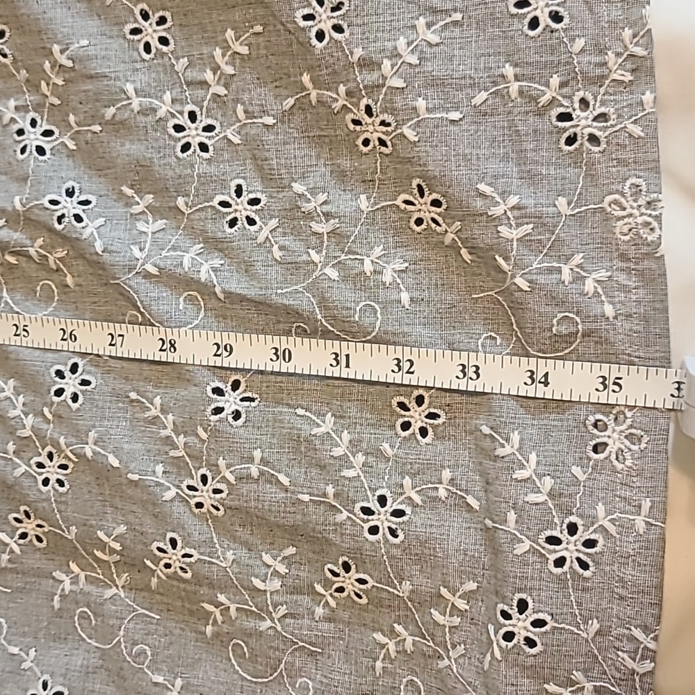 NWT Lane Bryant Dress Embroidered Eyelet Off-The-Shoulder - Picture 5 of 8